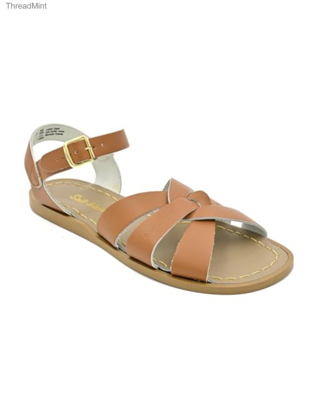 Kids Leather Sandals Open Toe Ankle Strap Buckle